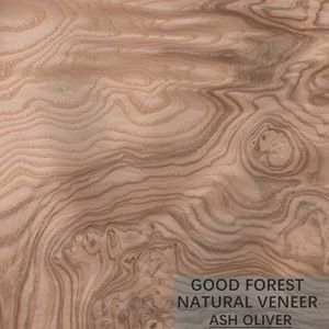 Grano naturale di ASH Wood Veneer Sheets Special su misura per le porte