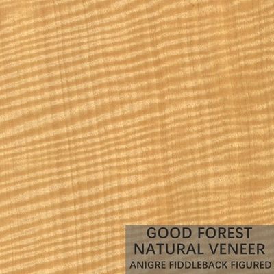 I fogli da impiallacciatura di legno naturali di Anigre hanno calcolato specialmente il colore rosso del grano