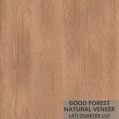 Grano di legno naturale dell'impiallacciatura di Cerejeira Wenge specialmente per la decorazione dell'hotel