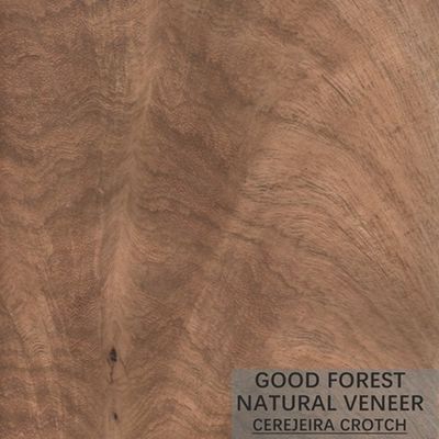 Grano di legno naturale dell'impiallacciatura di Cerejeira Wenge specialmente per la decorazione dell'hotel