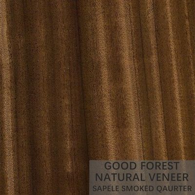 L'impiallacciatura di legno naturale di Sapele ha calcolato l'impiallacciatura di legno del grano per la decorazione