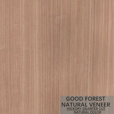 Il legno naturale del hickory impiallaccia l'impiallacciatura popolare FSC di legno del Governo di doppio colore