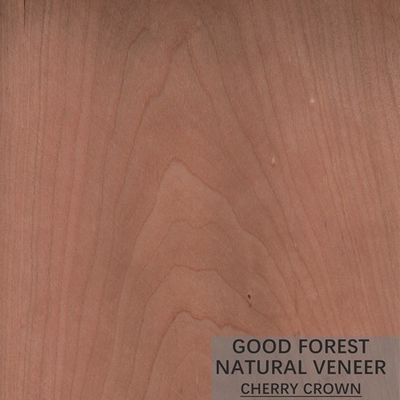Colore naturale di Cherry Veneer Quarter Cut Smoked della decorazione popolare