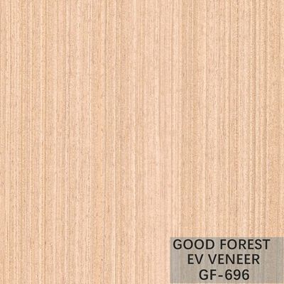 Quercia di legno artificiale della perla dell'impiallacciatura con grano verticale e colore bianco popolari