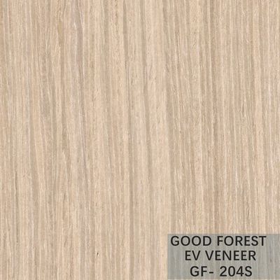 Il legno di quercia artificiale impiallaccia il legno eccellente di Qiuxiang con la linea retta