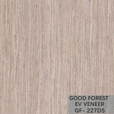 Il legno di quercia artificiale impiallaccia il legno eccellente di Qiuxiang con la linea retta