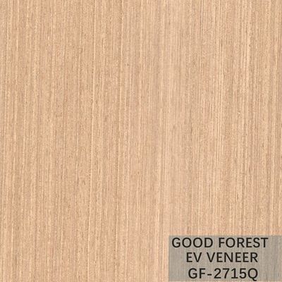 Colore naturale di legno costruito del grano diritto della quercia dell'impiallacciatura dell'impiallacciatura EV