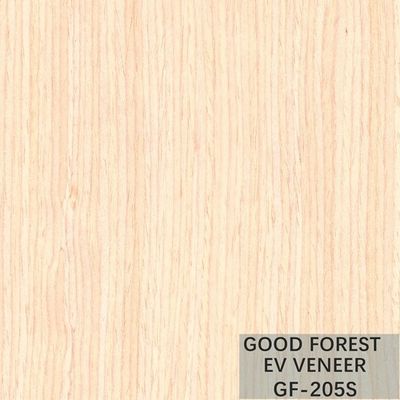 Colore naturale di legno costruito del grano diritto della quercia dell'impiallacciatura dell'impiallacciatura EV