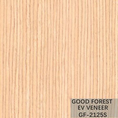 Colore naturale di legno costruito del grano diritto della quercia dell'impiallacciatura dell'impiallacciatura EV