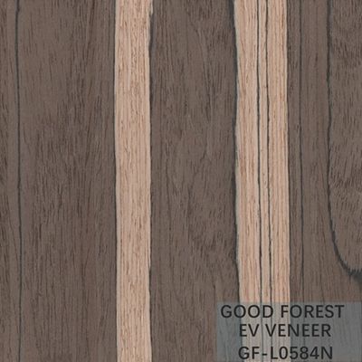 Grano irregolare di struttura di EV Olive Wood Veneer Flooring Engineered