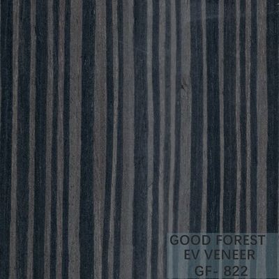 Il legno costruito impiallaccia Ebony Wood Veneer 0.15-0.55 millimetri di spessore