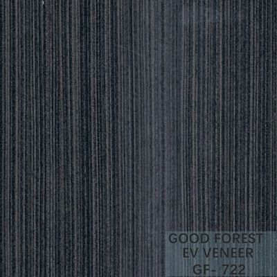 Il legno costruito impiallaccia Ebony Wood Veneer 0.15-0.55 millimetri di spessore