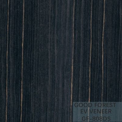 Il legno costruito impiallaccia Ebony Wood Veneer 0.15-0.55 millimetri di spessore