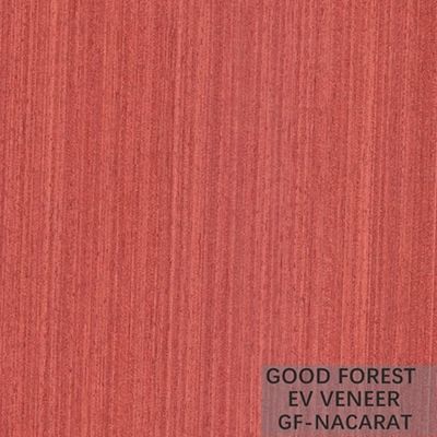Ha costruito il legno per impiallacciare l'impiallacciatura di legno di colore rosso per il Wallcovering