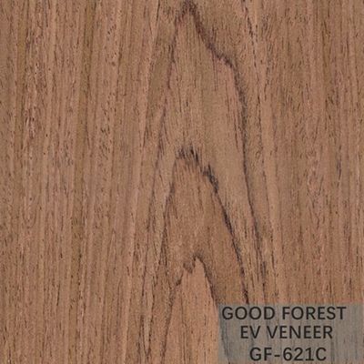 L'impiallacciatura di legno costruita EV impiallaccia la corona della noce nera ha tagliato naturale