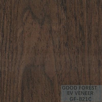 L'impiallacciatura di legno costruita EV impiallaccia la corona della noce nera ha tagliato naturale