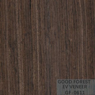 L'impiallacciatura di legno diritta costruita della noce di nero dell'impiallacciatura di legno ha personalizzato
