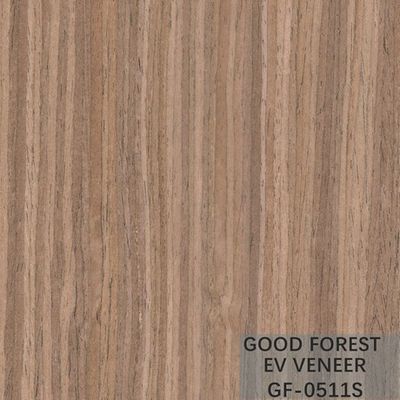 L'impiallacciatura di legno diritta costruita della noce di nero dell'impiallacciatura di legno ha personalizzato