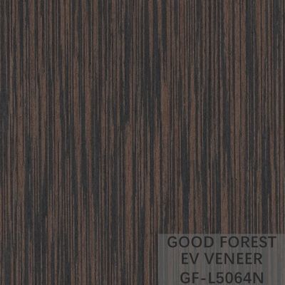 Il legno costruito impiallaccia il pollo Wing Wood Veneer 2500*640 millimetro di Wenge