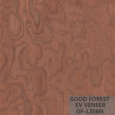 Dimensione di legno costruita di Burl Wood Veneer EV 2500*640 millimetro dell'albero dell'impiallacciatura