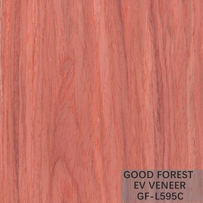 Dimensione rossa costruita di Santos Rose Wood 2500*640 millimetro dell'impiallacciatura di legno