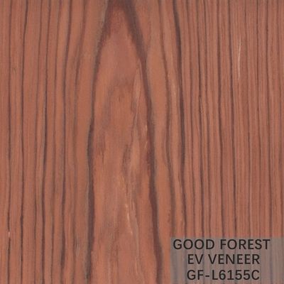 Dimensione rossa costruita di Santos Rose Wood 2500*640 millimetro dell'impiallacciatura di legno
