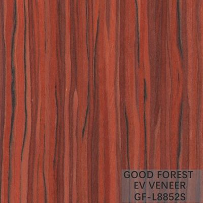 Servizio su misura grano di Santos Rose Engineered Wood Veneer Straight