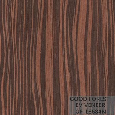 Servizio su misura grano di Santos Rose Engineered Wood Veneer Straight