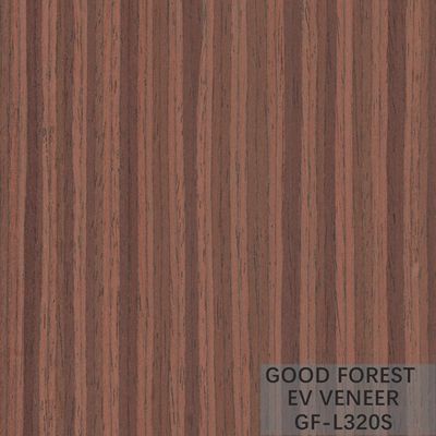 Servizio su misura grano di Santos Rose Engineered Wood Veneer Straight