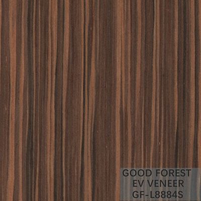 Servizio su misura grano di Santos Rose Engineered Wood Veneer Straight