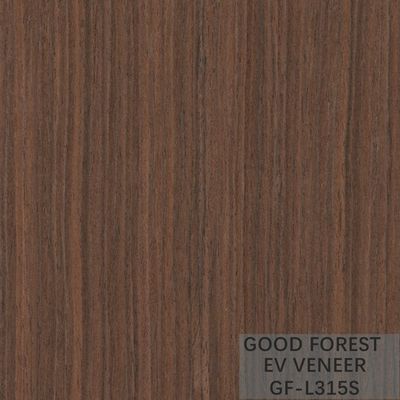 Servizio su misura grano di Santos Rose Engineered Wood Veneer Straight