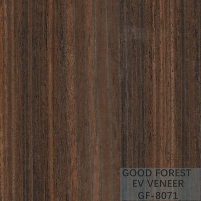 L'immaginazione di legno scura fumata dell'impiallacciatura ha costruito i fogli da impiallacciatura decorativi
