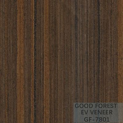 L'immaginazione di legno scura fumata dell'impiallacciatura ha costruito i fogli da impiallacciatura decorativi