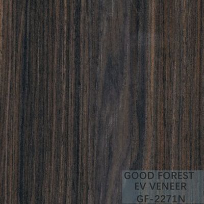 L'immaginazione di legno scura fumata dell'impiallacciatura ha costruito i fogli da impiallacciatura decorativi
