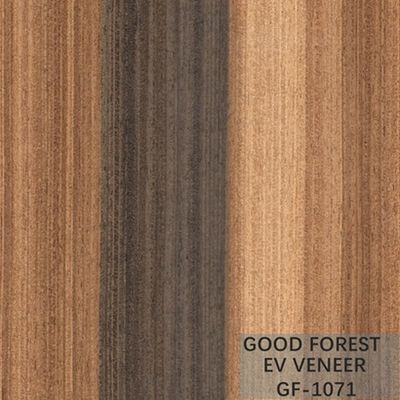 L'immaginazione di legno scura fumata dell'impiallacciatura ha costruito i fogli da impiallacciatura decorativi