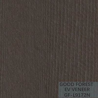 EV ha ricostituito i fogli da impiallacciatura FSC del grano di Ebony Veneer Silver Glitter Wood
