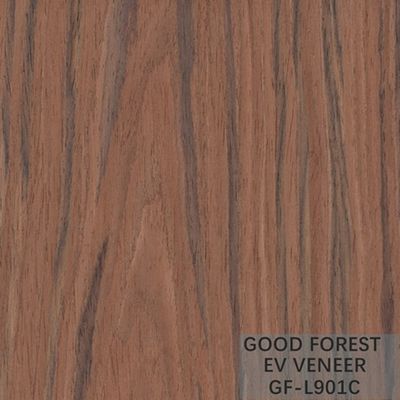 Il legno su ordinazione costruito di Padauk impiallaccia decorativo ricostituito