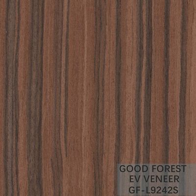 Il legno su ordinazione costruito di Padauk impiallaccia decorativo ricostituito
