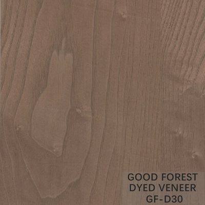 L'OEM ha tinto ASH Grey Veneer Crown Cut/grano diritto/irregolare di struttura