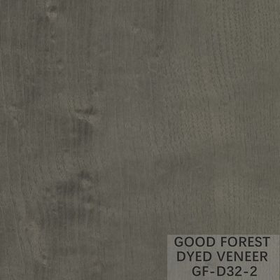L'OEM ha tinto ASH Grey Veneer Crown Cut/grano diritto/irregolare di struttura