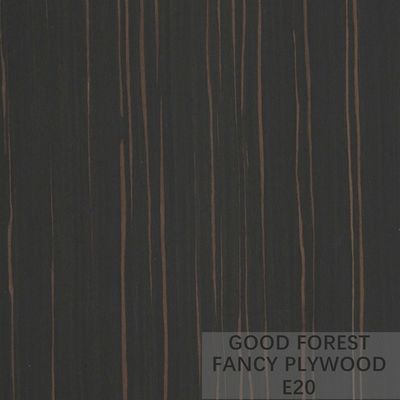 Il bordo operato del compensato del ODM ha personalizzato Ebony Veneer Plywood Panel