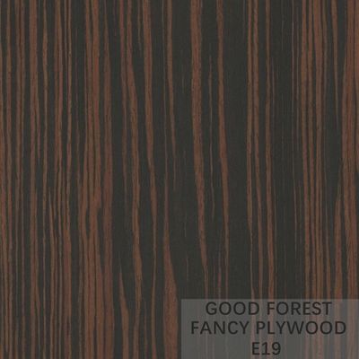 Il bordo operato del compensato del ODM ha personalizzato Ebony Veneer Plywood Panel