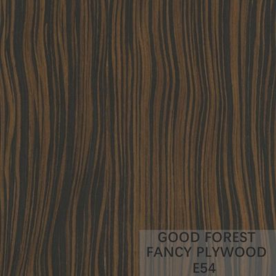 Impiallacciatura su misura del principale canale di Burl Veneer Plywood Board Fancy