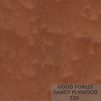 Impiallacciatura su misura del principale canale di Burl Veneer Plywood Board Fancy