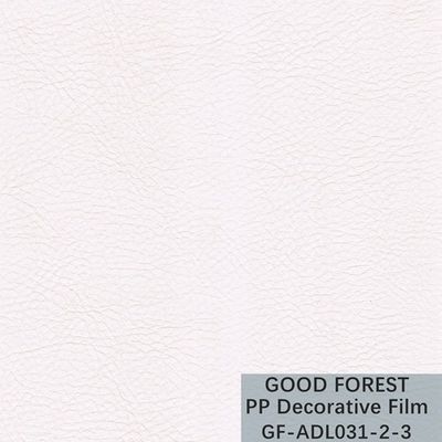 L'OEM ha appiattito il grano puro della crepa di serie di colore del film decorativo dei pp