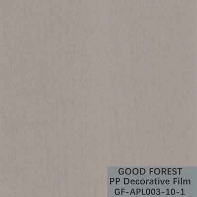 Serie pura degradabile Thorn Grain di legno di colore del film decorativo insipido dei pp
