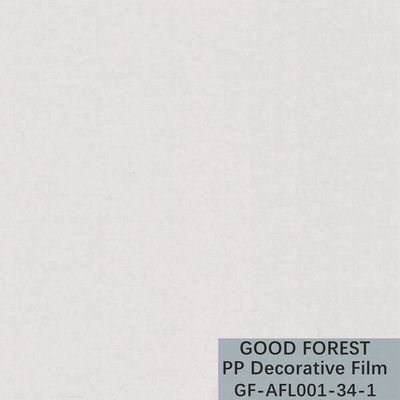 Serie ritenente del polipropilene della pelle degradabile bianca decorativa del film