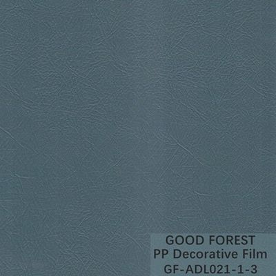 Film nero decorativo Naural degradabile Dermatoglyph del polipropilene