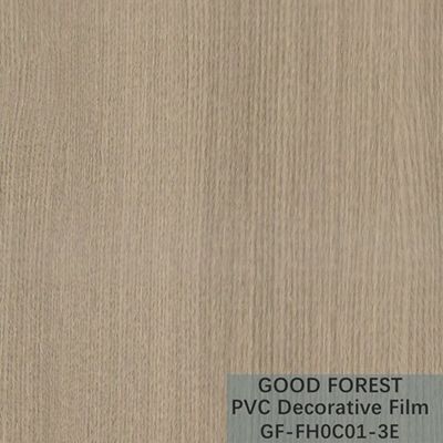 Film decorativo del PVC di traffico grano di legno di spessore di 0.60mm - di 0,25
