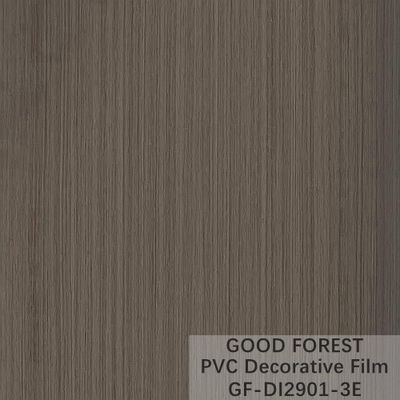 Film decorativo del PVC della divisione spessore Grey Color scuro di 0.60mm - di 0.25mm